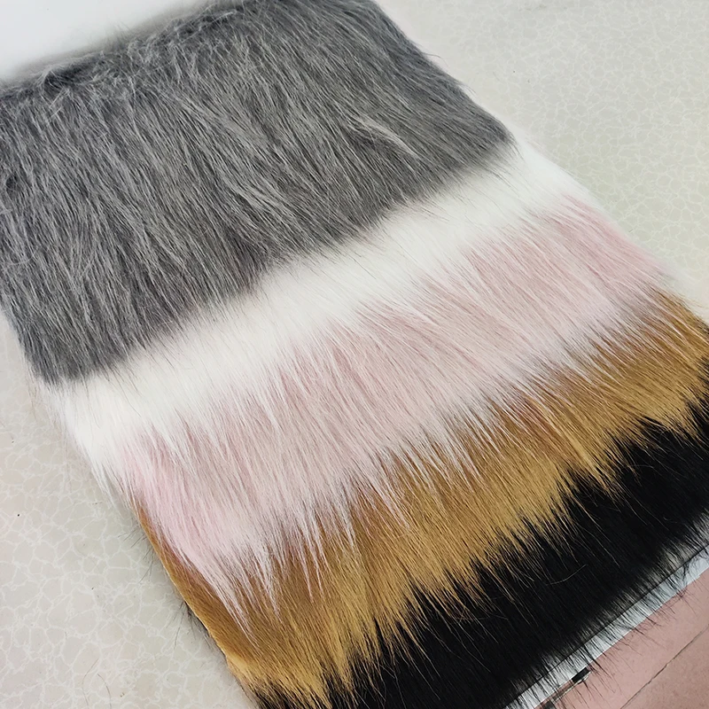Faux Fur Fabric 7CM Long For Patchwork Material Garment Diy Soft Plush Clothing Sewing For Toys Sofa Home Handmade Crafts