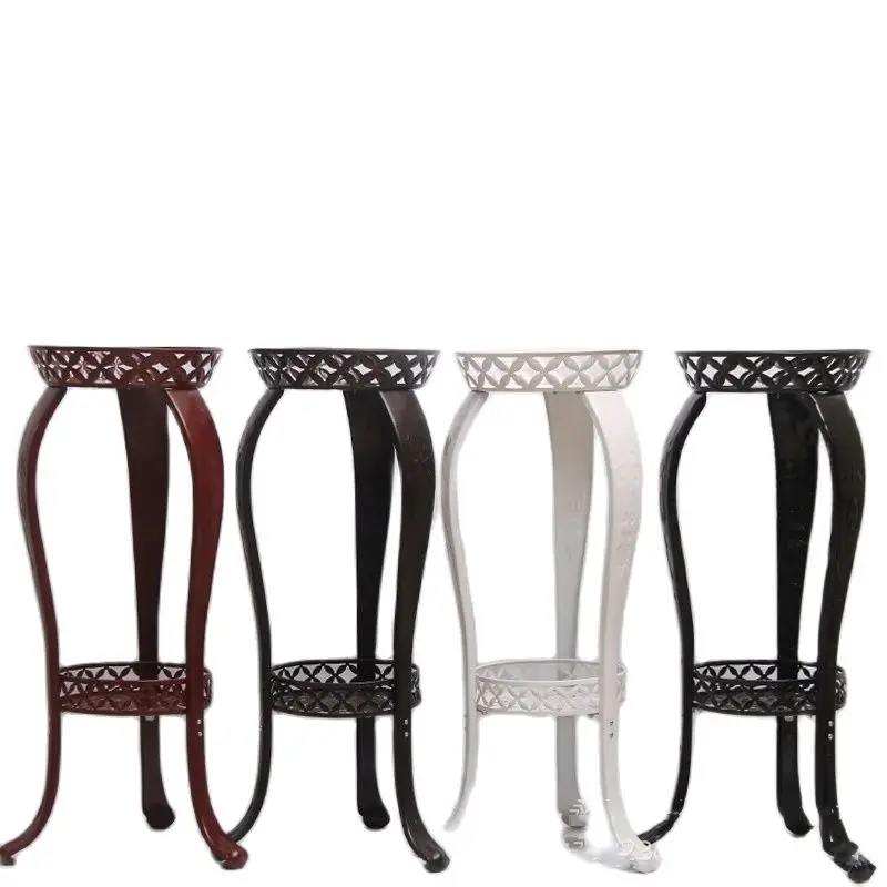 Plant Stand Indoor Flower Rack Storage Racks Home Office Living Room Balcony Iron European Bonsai Shelf Flower Pot Rack