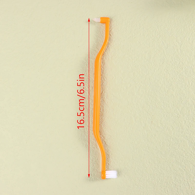 

Orthodontic Interdental Brush Double-Beam Soft Teeth Cleaning Toothbrush Oral Care Tool Small Head Soft Hair Implant Adult