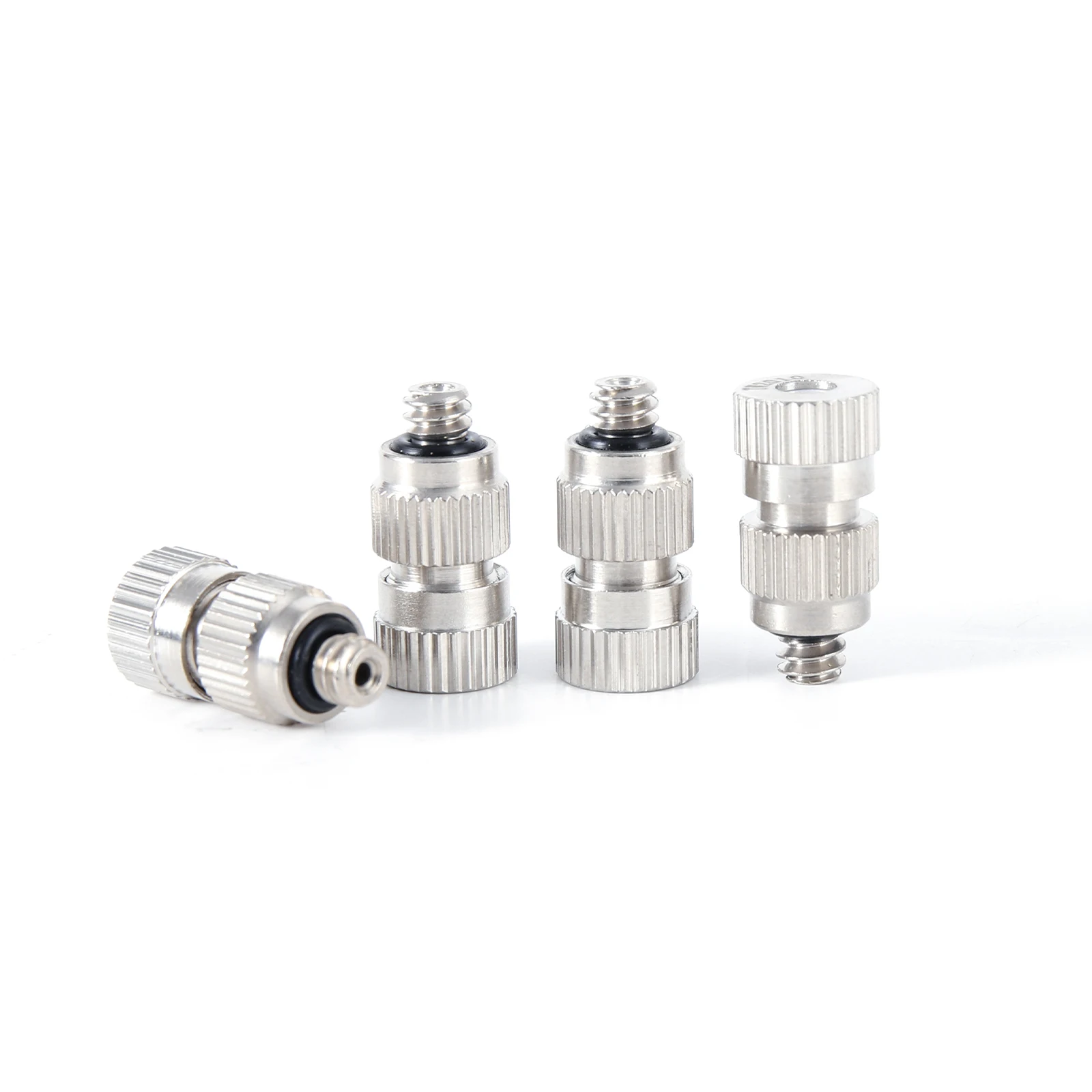50Pcs High Pressure Mist Cooling Atomizing Sprayer atomizing sprayer spray nozzle garden spray nozzle high pressure nozzle misting nozzles 3/16" 0.1~0.5mm Anti Drip Fog Nozzle Garden Agriculture Irrigation Humidify