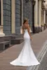 Elegant Mermaid Wedding Dresses Sweetheart Open Back Satin Bridal Gown Side Split Brides Wedding Party Dress Vestidos De Novia 3