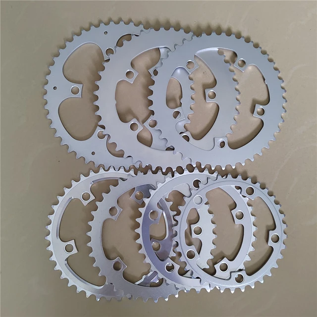 Corona Bici YBEKI 110 BCD - 36T-58T Per Bici Strada, Lega Alluminio 7075, 8-12 Velocità