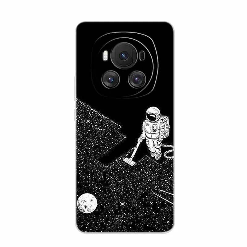 Fashionable Clear Animal Design Silicone Phone Case - Soft TPU Back Cover