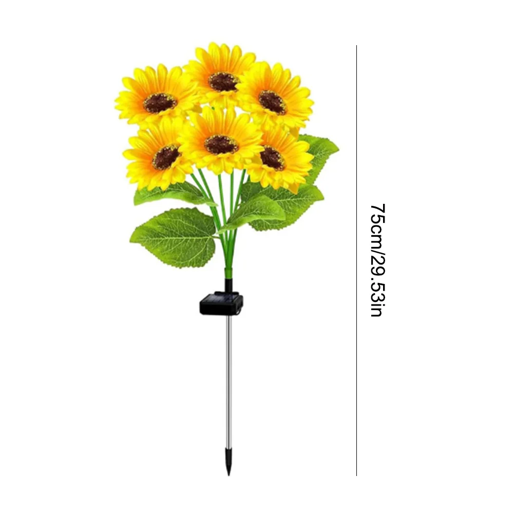 Solar Powered Outdoor Garden Light LED Stake