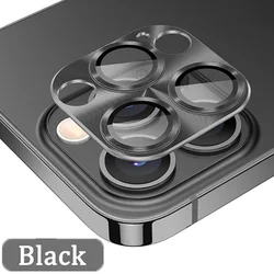 Premium Tempered Glass Camera Lens Protector with Metal Frame - iPhone 14 Pro Max (02)