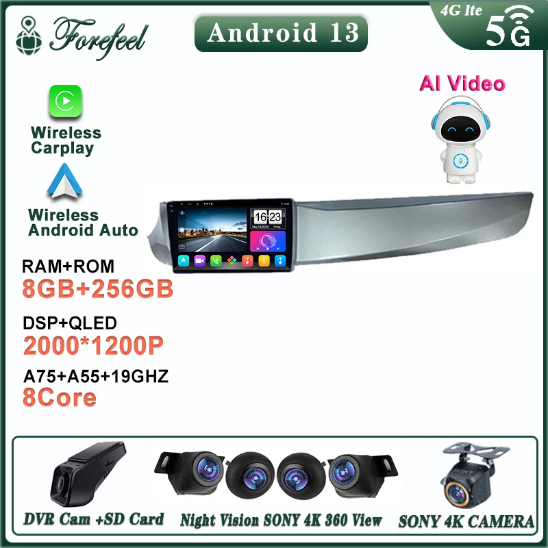 

Автомобильный радиоприемник Android 13 для Alfa Romeo Giulietta 2010 2011 2012 2013 2014 мультимедийная Навигация стерео тв видео плеер GPS экран