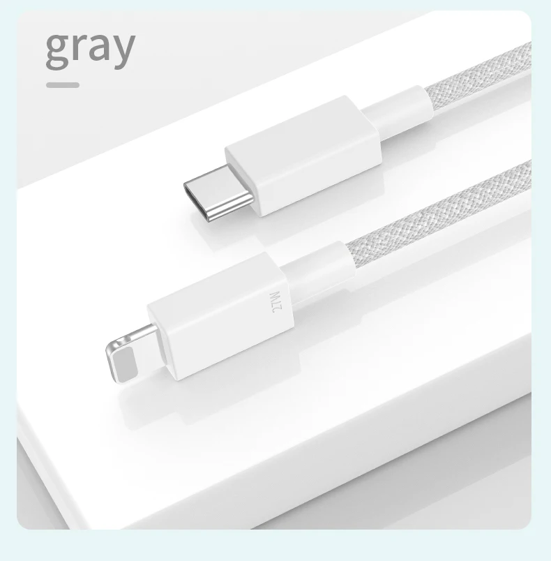 27W PD USB Type C Cable for iPhone 14 13 Pro Max 20W Fast Charging USB