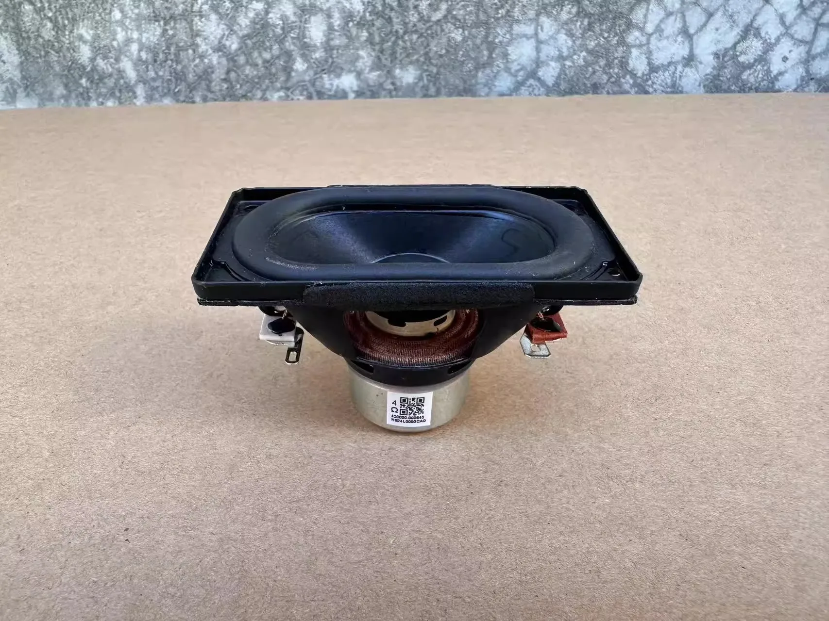 GHXAMP For JBL 80x42mm Oval Long-Excursion Full Range Speaker Waterproof Coated Paper Cone 4 Ohm 15W 2PCS