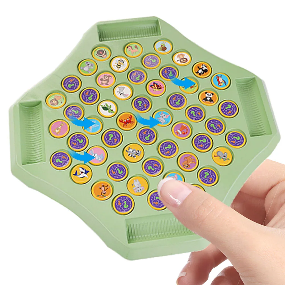 Flip Chess Memory Chess Game Thinking Cognitive Memory Matching Game Flip To Win Memory Game for Kindergarten Gathering Activity