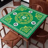 Anti-slip Gaming Mat Foldable Anti-slip Mahjong Table Mat for Board Games Decoration Noise Reduction Mahjongg Mat for Mahjong 1