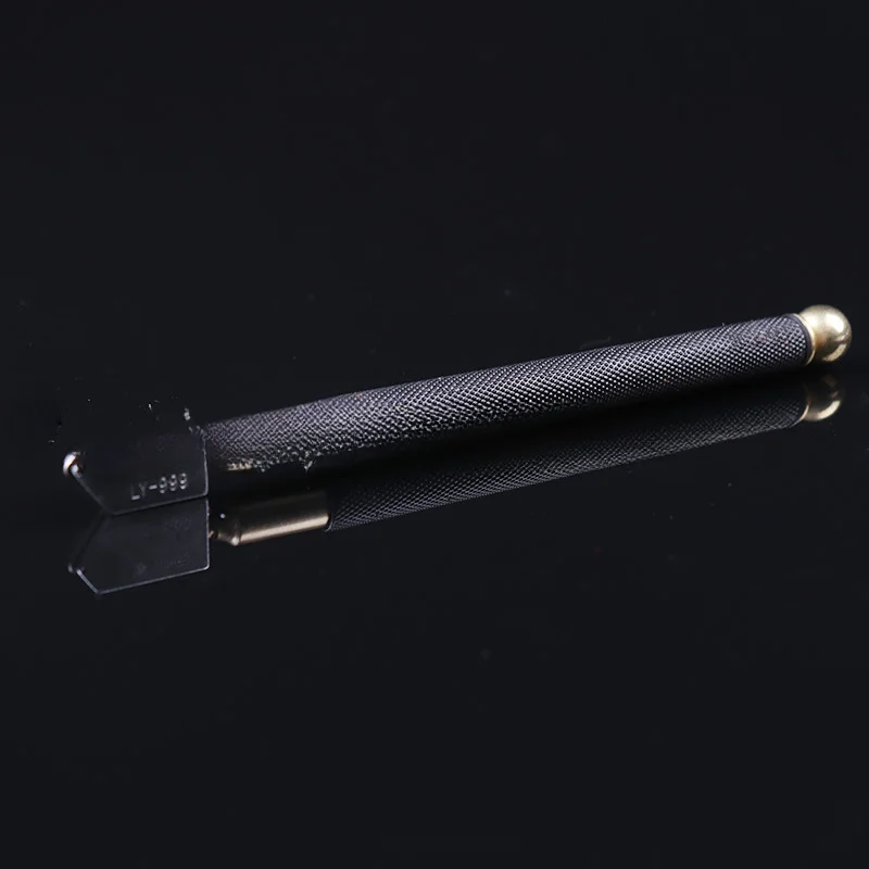 360 &deg; Black Iron Handle Alloy Roller Diamond Glass Mirror Floor Tile Cutter Handheld Sturdy and Durable Home Handmade DIY