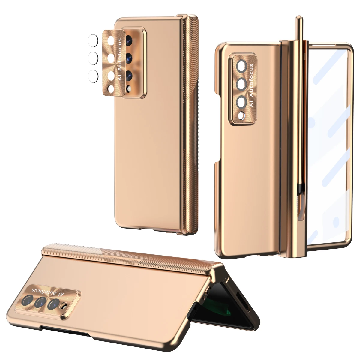 

Чехол для samsung z fold 3 4 Full Body S Pen Phone, чехол для Samsung Galaxy Z Fold 4 3 Fold4 Fold3 5G, пленка из закаленного стекла Funda