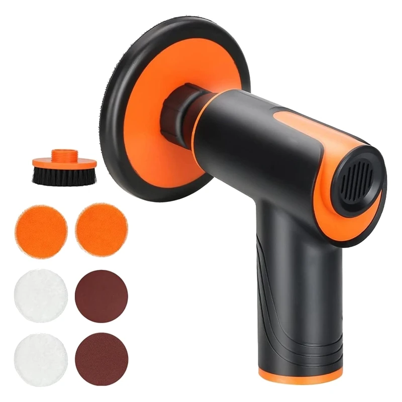Promotion! Cordless Car Buffer Polisher, Mini Electric Polisher Tool