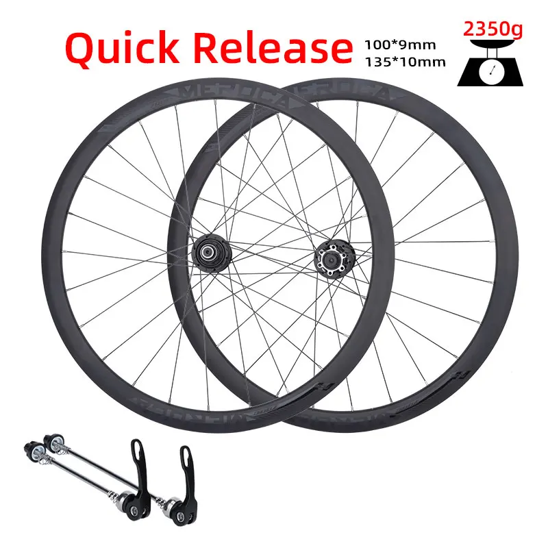 MEROCA ロードバイク ホイールセット 6-ブロット ボック ディスク