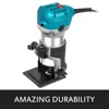VEVOR Wood Router Wood Trimmer Machine Electric Hand Trimmer 30000RPM Power Carpentry Tool Woodworking Trimming Grooving Carving 2