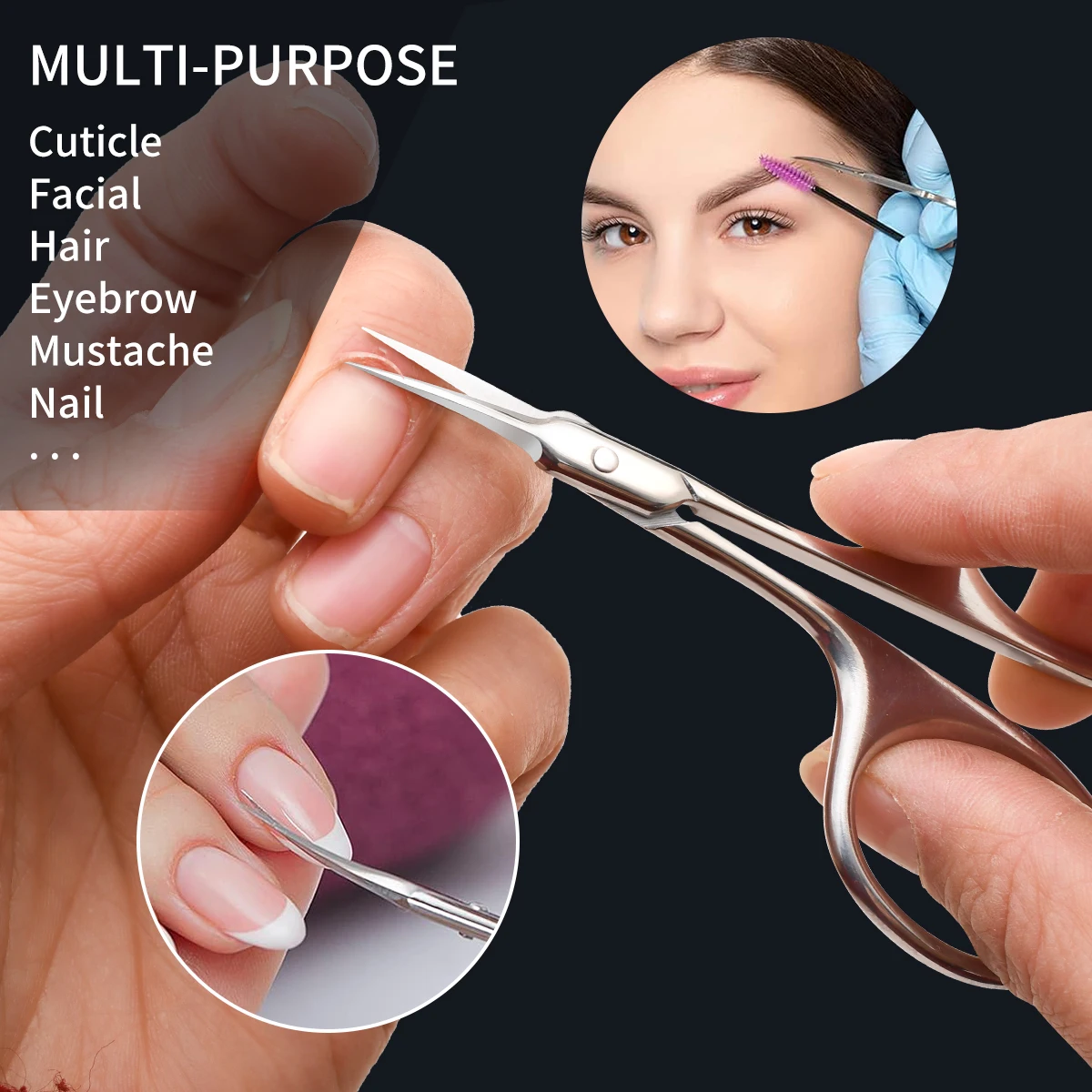 Russian Dead Skin Scissors Super Sharp Darbs Manicure Pre-stainless Steel Professional Exfoliation 4