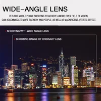 3in1 Fisheye Wide Angle Micro Camera Lens for iPhone Xiaomi Redmi 3IN1 Zoom Fish Eye Len on Smartphone Lenses with Phone Clip - Image 5