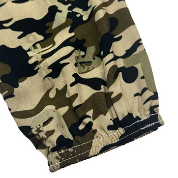 سراويل نوم كاجوال بأرجل واسعة للنساء ، فضفاضة ومتعددة الاستخدامات ، سراويل عسكرية ، بنطلون فانوس ، الصيف 4