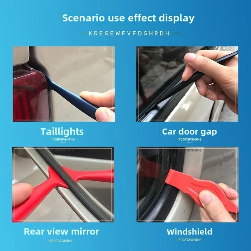 ALIWRAP 1/3Pcs Car Vinyl Micro Wrap Stick Squeegee Different Hardness Stickers Gasket Scraper Window Tint Film Installation Tool