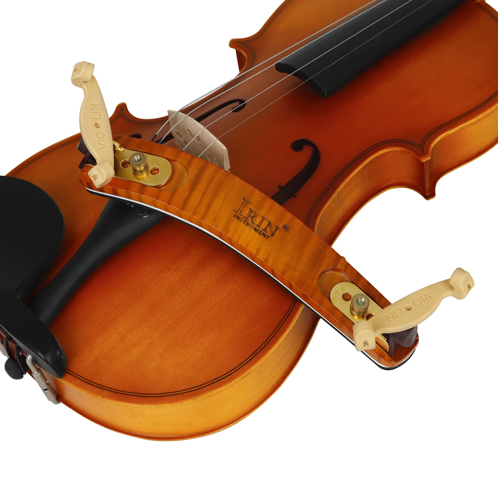 Violin Shoulder Rest IRIN Violin Shoulder Rest Fiddle Shoulder Pad Chinrest Adjustable 3/4 4/4 Violin Padded Rest Accessories Parts