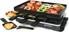 KF-77040 Classic 8-Person Raclette with Reversible Cast Iron Grill Plate/Crepe Top, Black 4