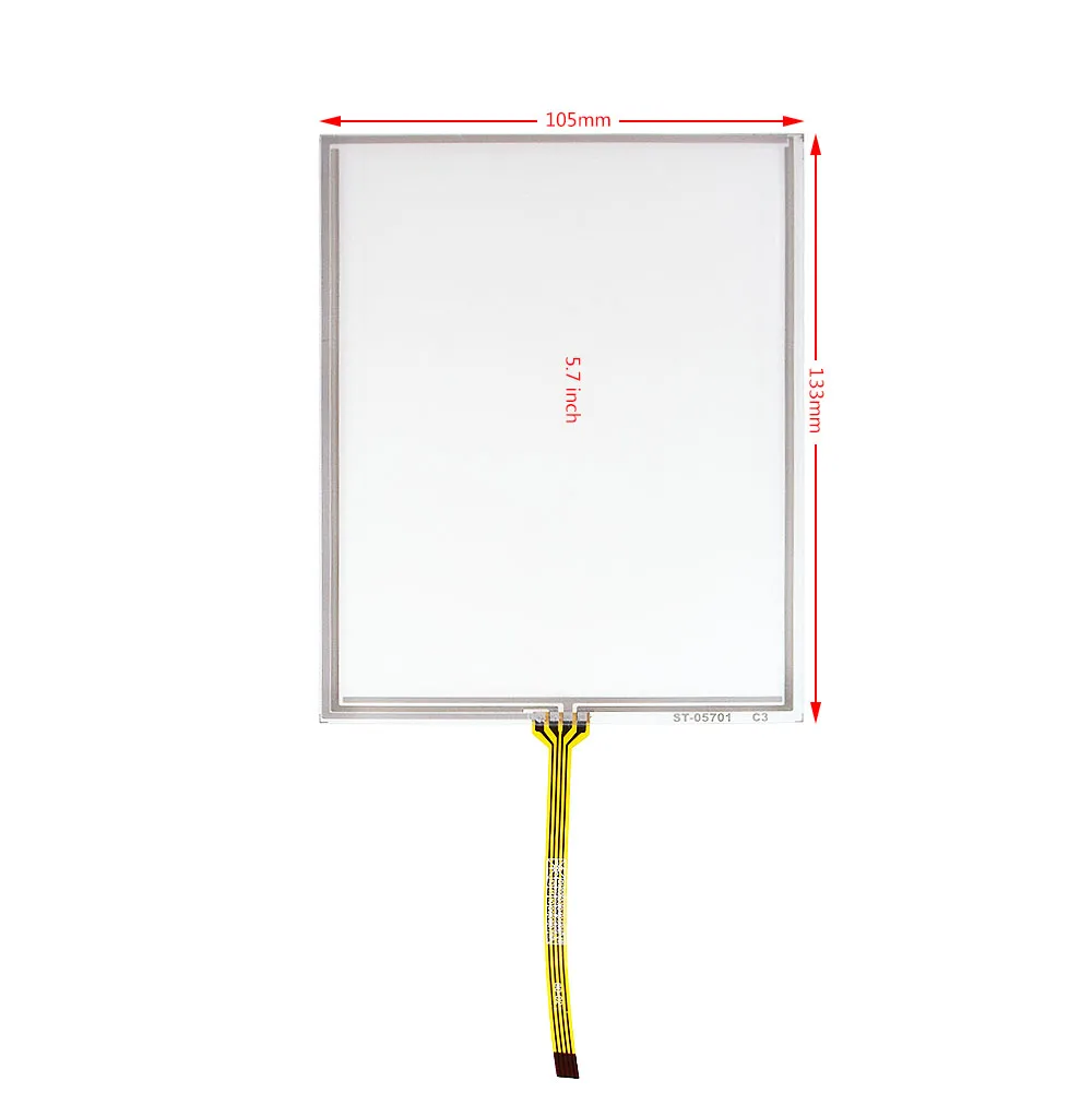 Touch Screen Resistivo X431 Da 5.7 Pollici 133*105Mm Per Siemens Tp177A Tp177B 4 Fili