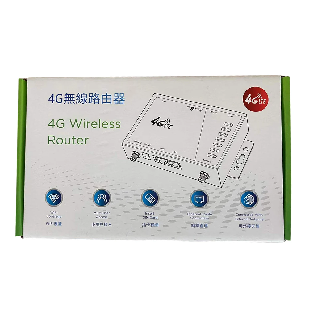 Wireless Wi-Fi Router com Slot Para Cartão
