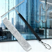 Telescopic Window Squeegee 12-59'' 2-in-1 Home Cleaning Kit Extendable Shower Squeegee for Glass Doors - Window Cleaning Tool