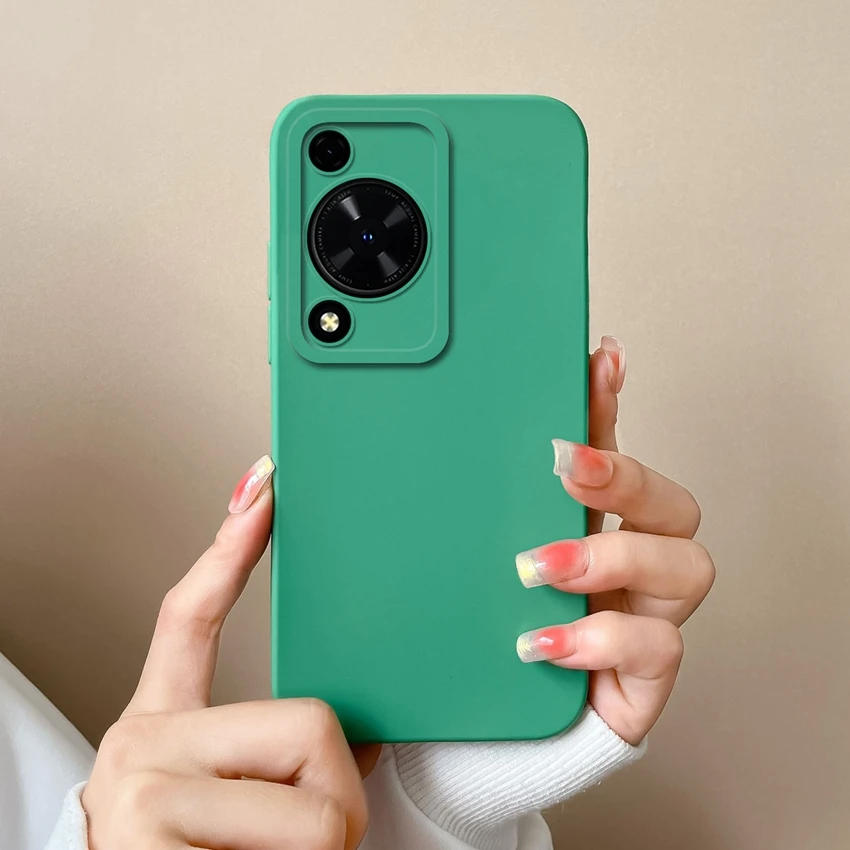 Solid Color Matte Silicone Soft Phone Case Cover