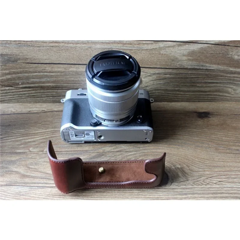 Custodia Per Fotocamera In Pelle Pu Per Fujifilm Xt30 Xt20 Fuji Xt10 Xt20 Pelle Pu Di Alta Qualità Con Cinturino