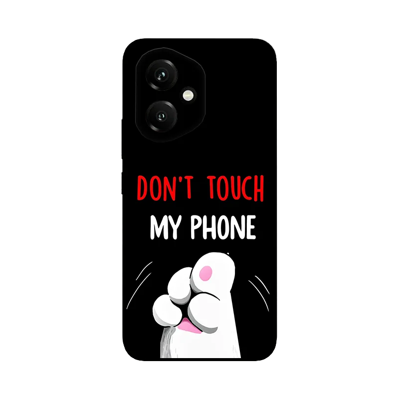 Cute Cat Soft TPU Silicone Protective Phone Case - Durable Back Cover in a Playful Design