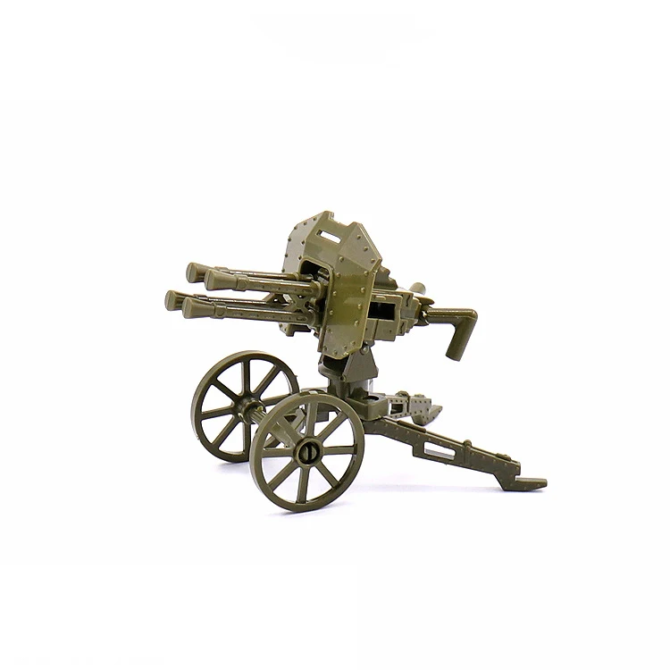 Military-Themed Building Blocks Set with Soldiers and Vehicles