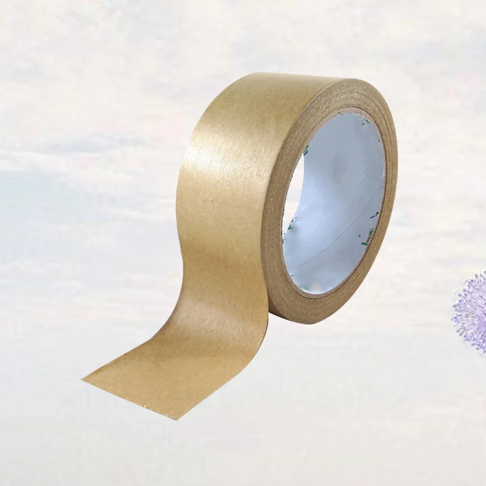 

45MMx25M General High Viscosity Water-free Kraft Sealing Tape Packing Paper for Printing Concealing Photo Frame