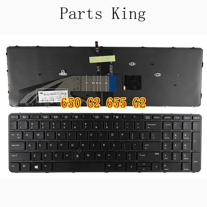 

Новая клавиатура с подсветкой для HP Probook 650 G1 655 G1/650 G2 655 G2