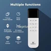 WLED Remote GLEDOPTO Control ESP Now 7 Group Preset Scenes 2.4GHz WiFi Wireless 50M Distance On OFF Dimmable Brightness Adjust - Image 3