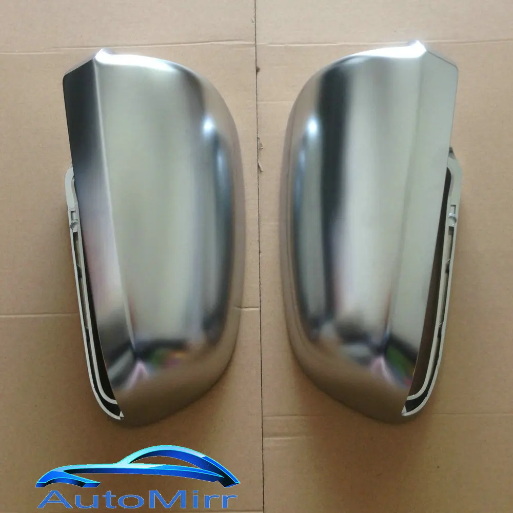 Side Mirror Caps Covers For Audi A3 S3 8P A4 B7 B6 A6 S6 4F C6