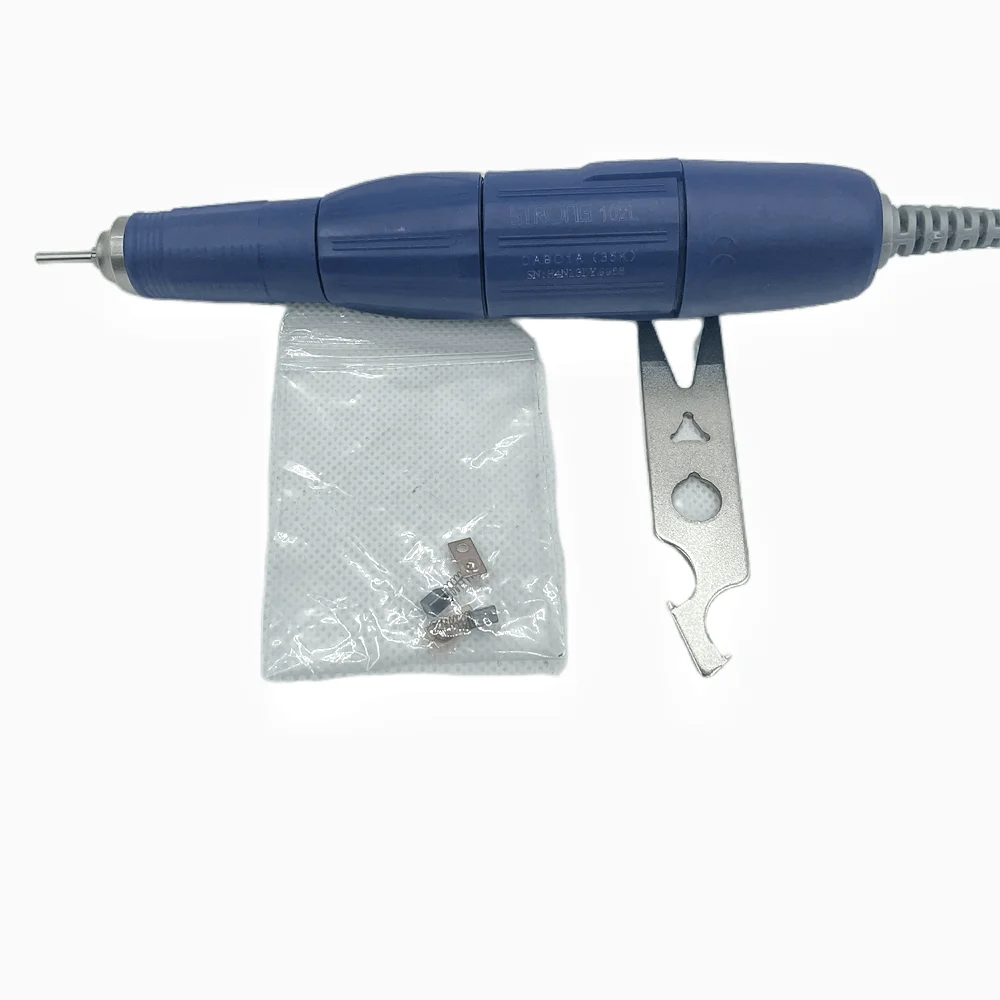 Strong 102L Handle Micro motor Handpiece 35000RPM For Strong 210 90 204 207 LAAOVE Control Box Electric Manicure Drill Pen 6