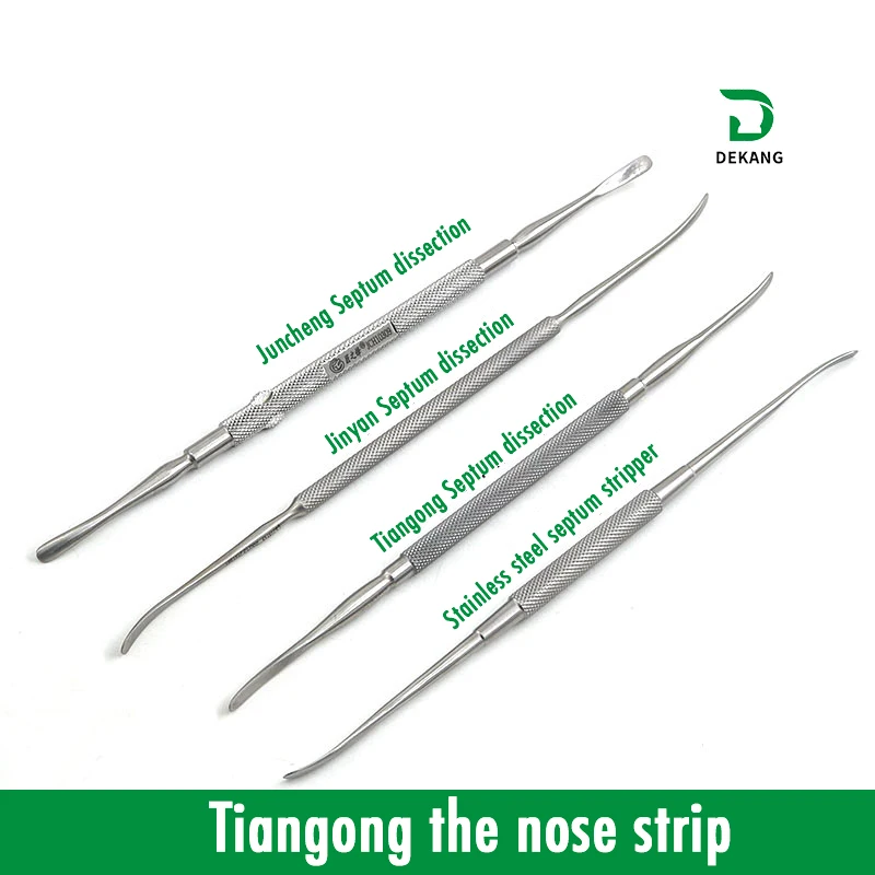 Nasal Plastic Instruments Nasal Septum Peel Subcostal Cartilage Periosteum Peel Curette Type Can Be Attracted surgical instruments plastic surgery tool