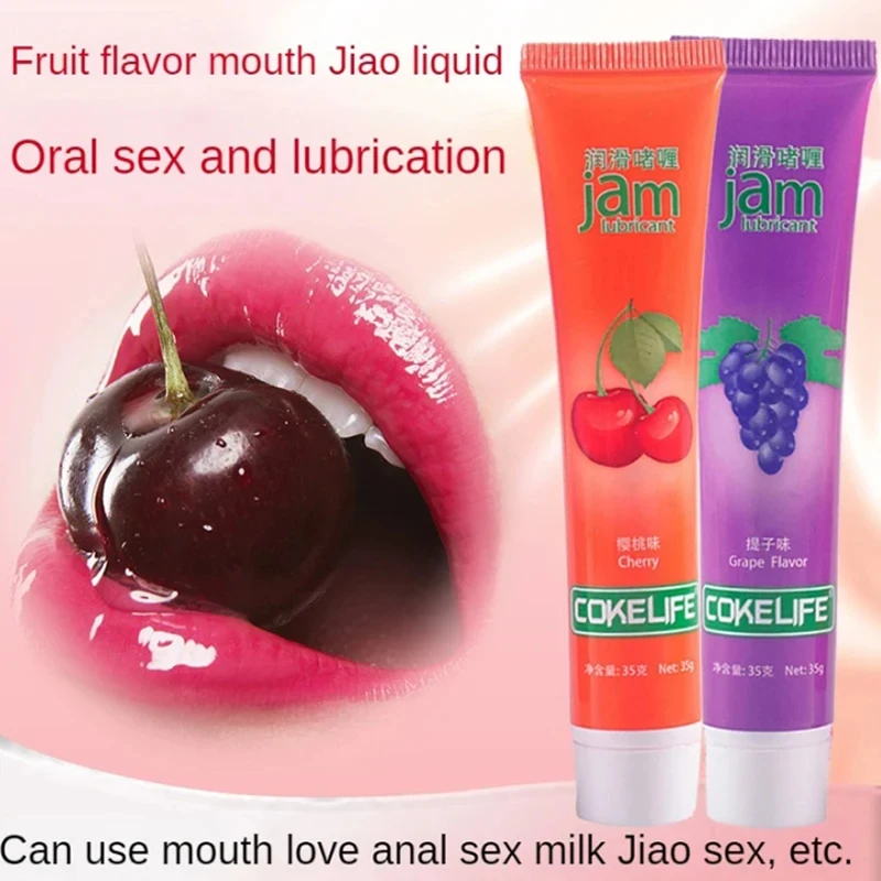 

Fruity Oral Sex Fluid Lubricant for Men Women Orgasm Lubrication Vagina Anal Gay Lube Oil Session Gel Water Based Adult Sex Toys