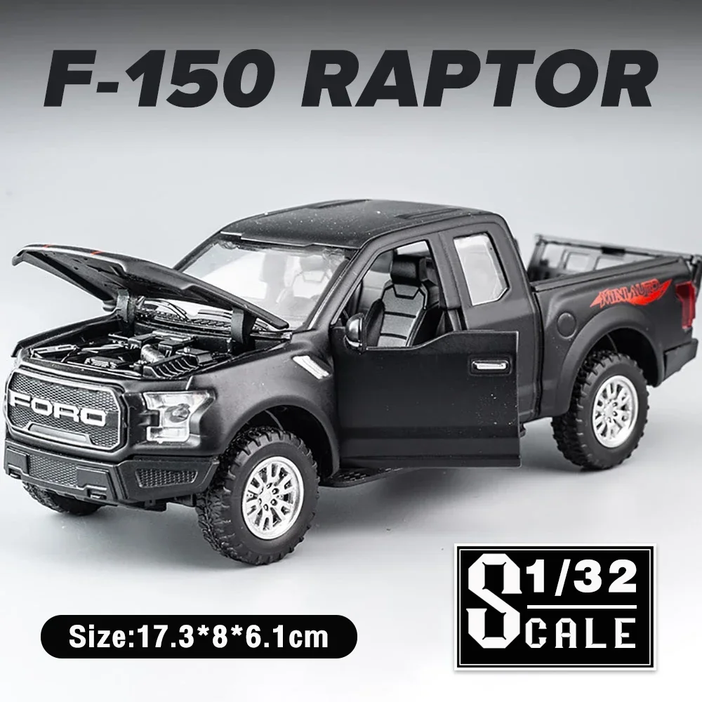 Ford F-150 1/32スケール 1:32 Ford F150 RV Pickup Truck Alloy Model Car Toy Diecasts