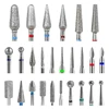 Diamond Nail Drill Bit Mill Cutter All For Manicure Machine Bit Tools Accessories Cuticle Clean For Removing Nail Gel 1