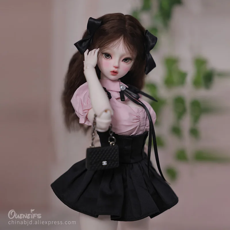 Idunbjd 1/4 BJD Doll - Resin Slim Body With Embroidered Hanfu - Classic Handsome Woman Doll For 15+ Year Olds