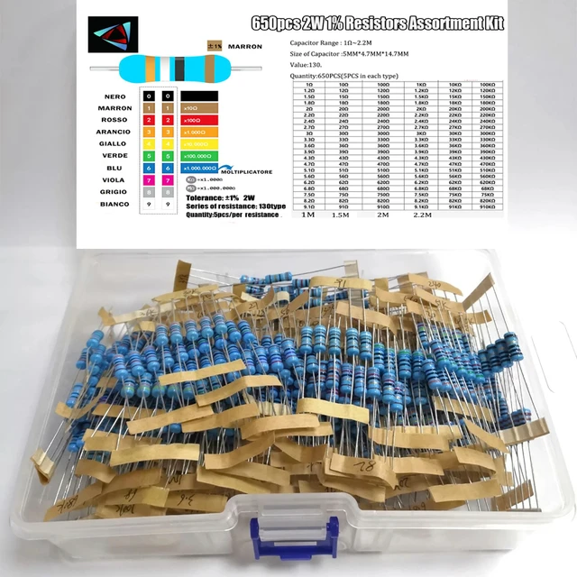 全品送料0円 3Ω±1% 4W 金属皮膜抵抗 1000個