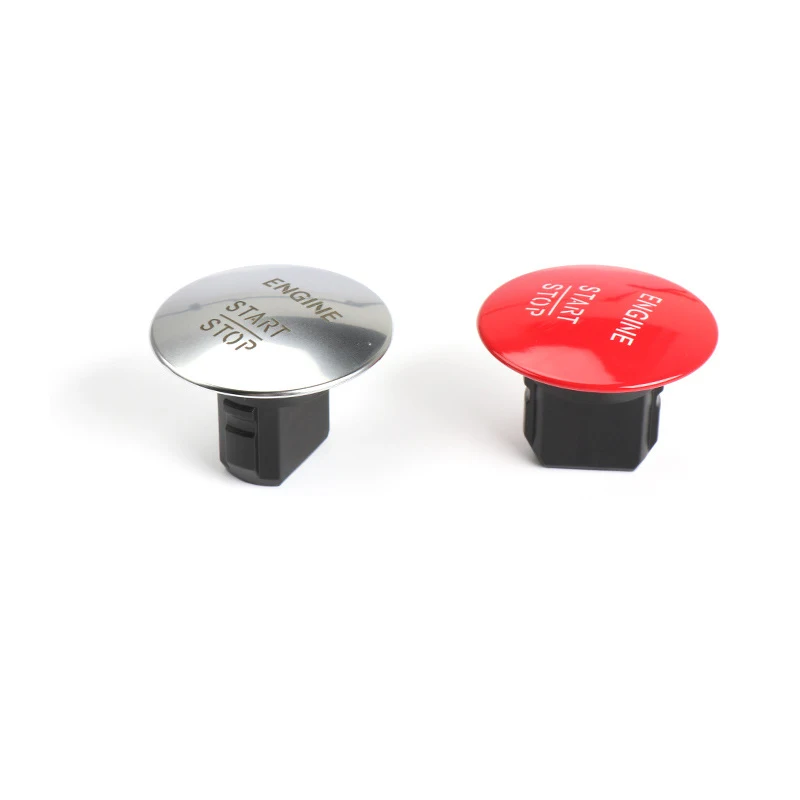 Keyless Go Start Stop Push Button Engine Ignition Switch 2215450714 Silver for Mercedes-Benz W164 W205 W221 W176 W166