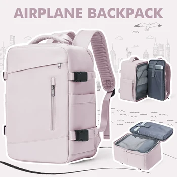 Zaino da donna Valigia da viaggio Borsa da cabina Aereo Ryanair 40x20x25 Borsa da viaggio per aereo Uomo Zaino Laotop Wizzair Carry On 1