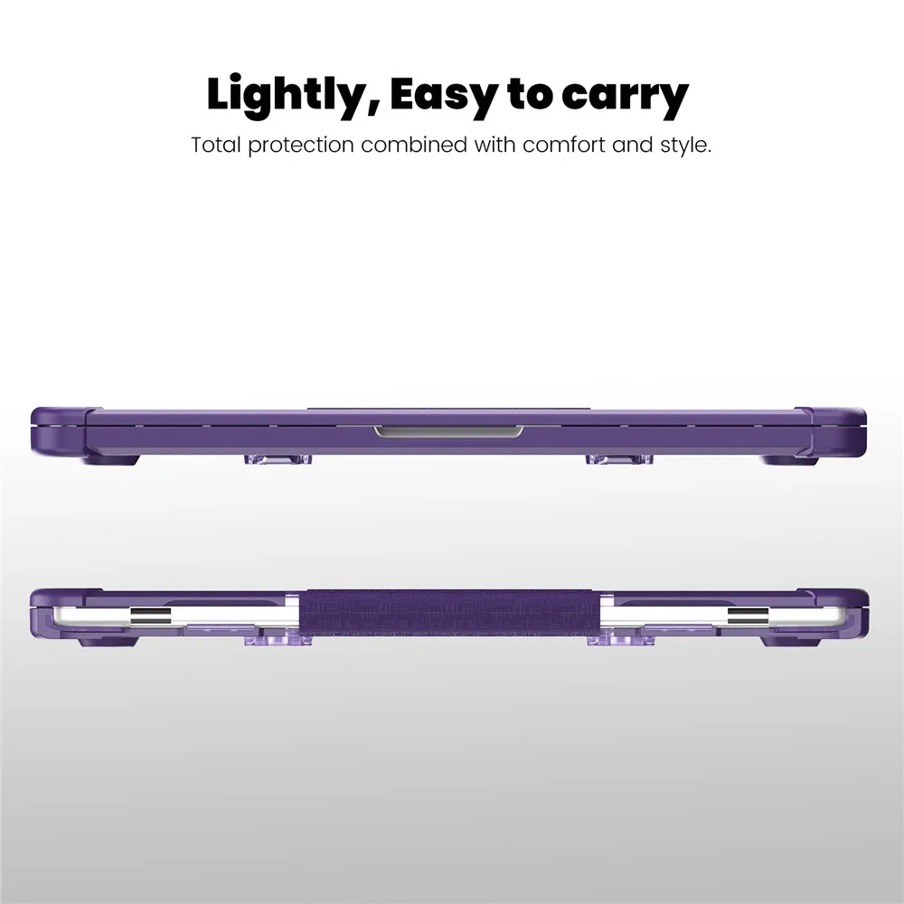 para Macbook Air 136 Polegadas Case 2023 A2681 m2 Chip Choque Resisitance Hard Shell Capa Protetora para Macbook Air 136 Cases Capa - Imagem 5