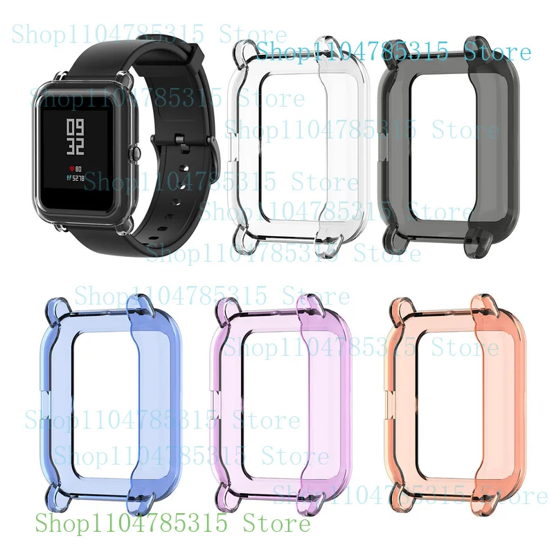 Huami Amazfit GTS2 mini, pop pro용 TPU 보호 케이스 쉘 커버 범퍼