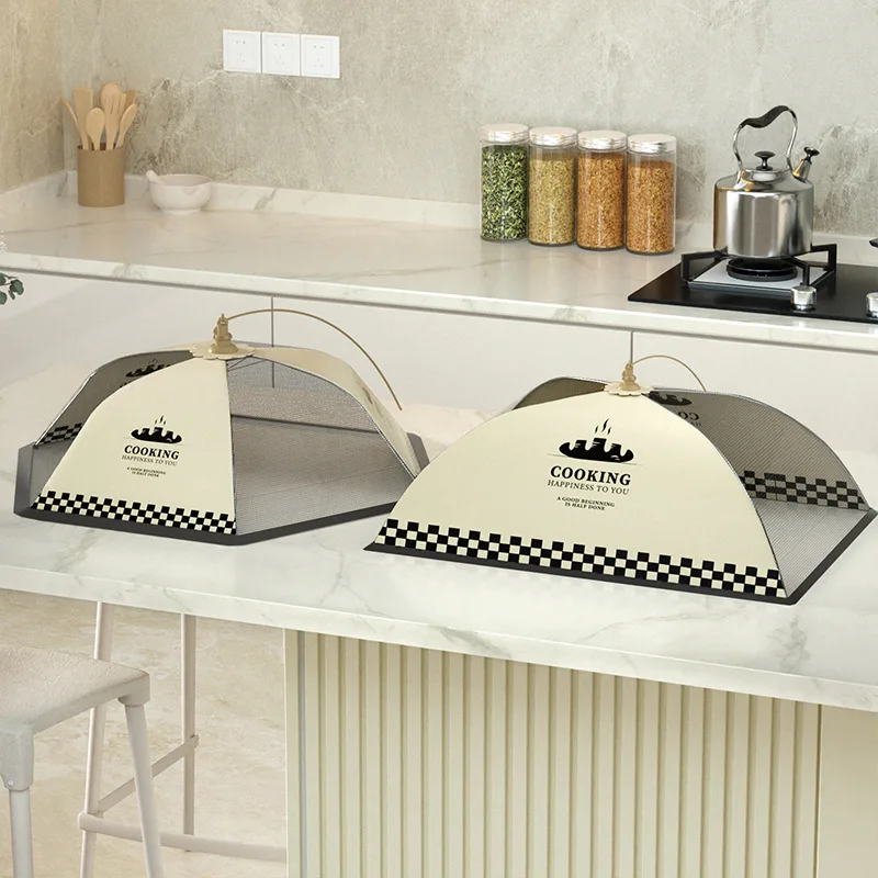 Food Cover Table Cover Dish Folding Leftovers Food Household Fly Proof Dust Vegetable Umbrella