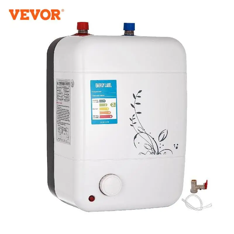 Vevor 8l 1.5kw Instant Electric Hot Water Heater Boiler Storage Tank  Bathroom Kitchen Home Under Sink Mini Water Heater Portable - Water Tanks -  AliExpress