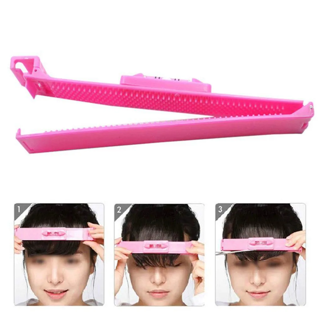 1 Pair Diy Hair Cutting Tools With Bangs Trim And Hair Trimming Clip 1ml